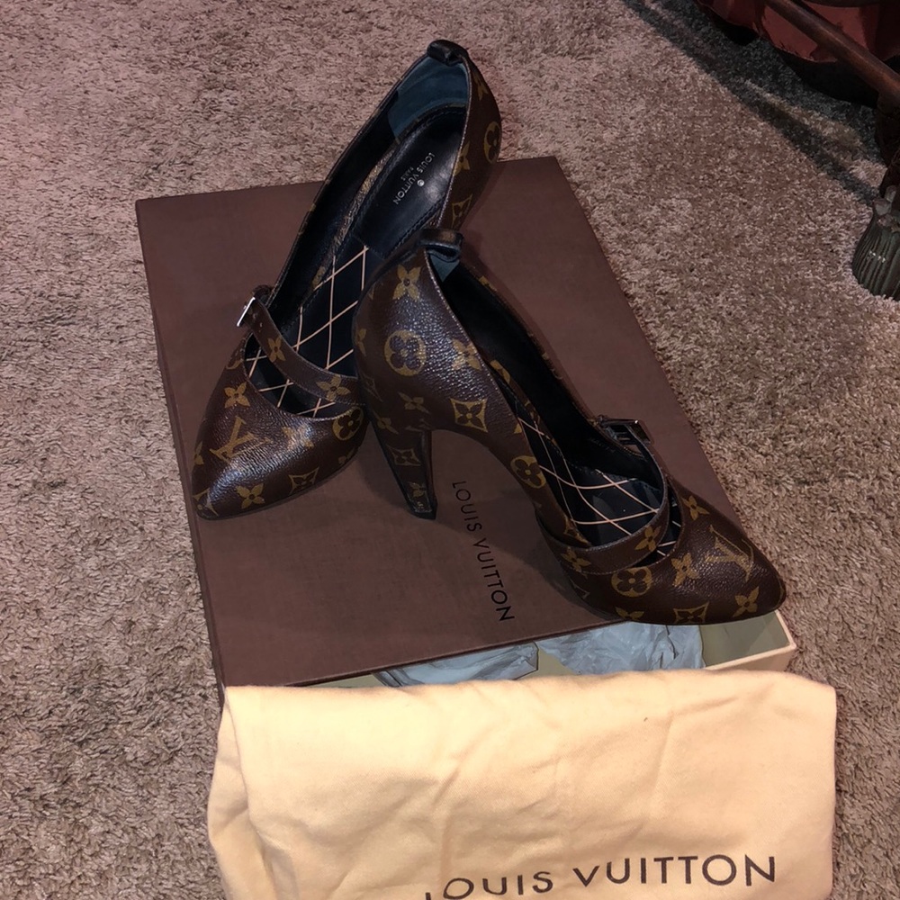 Louis Vuitton Monogram Heels
